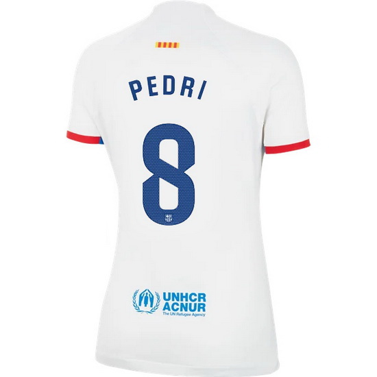 2023/2024 Pedri Away #8 Women's Soccer Jersey