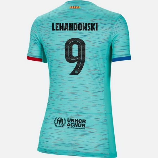 2023/2024 Robert Lewandowski Third #9 Women's Soccer Jersey