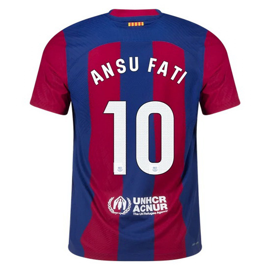 2023/2024 Ansu Fati Home #10 Men's Soccer Jersey