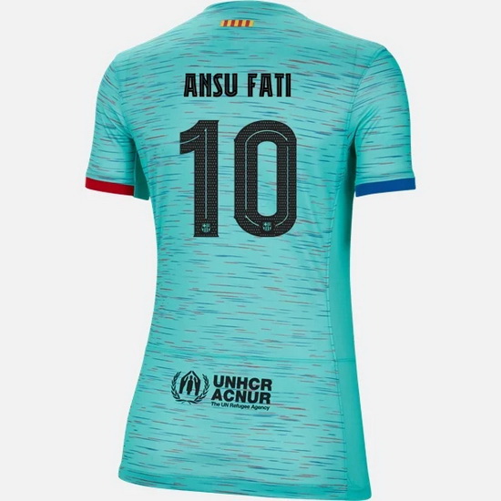 2023/2024 Ansu Fati Third #10 Women's Soccer Jersey