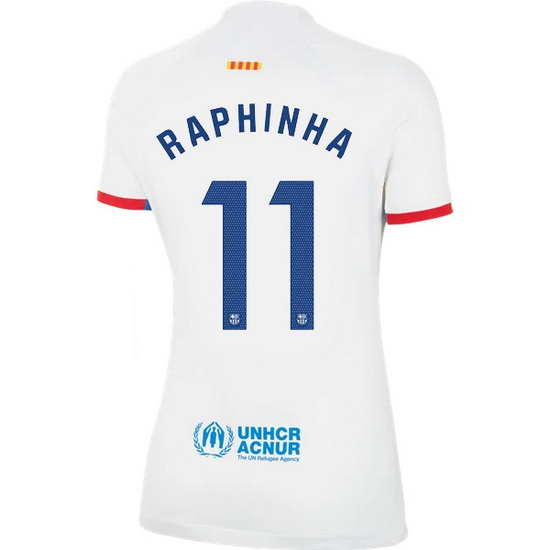 2023/2024 Raphinha Away #11 Women's Soccer Jersey - Click Image to Close