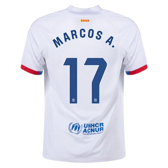 2023/2024 Marcos Alonso Away #17 Men's Soccer Jersey