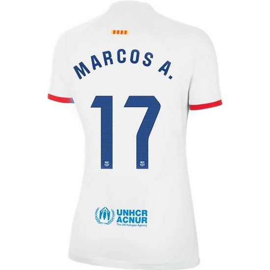 2023/2024 Marcos Alonso Away #17 Women's Soccer Jersey