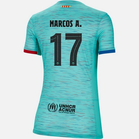 2023/2024 Marcos Alonso Third #17 Women's Soccer Jersey - Click Image to Close