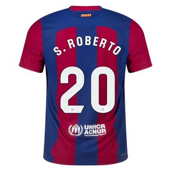 2023/2024 Sergi Roberto Home #20 Men's Soccer Jersey