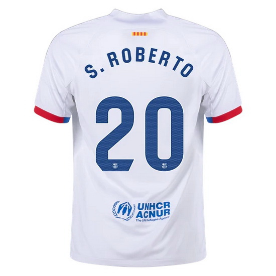 2023/2024 Sergi Roberto Away #20 Men's Soccer Jersey - Click Image to Close