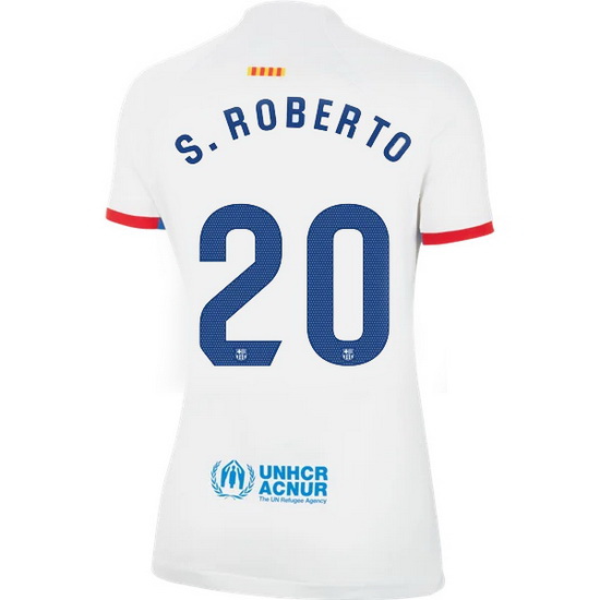 2023/2024 Sergi Roberto Away #20 Women's Soccer Jersey - Click Image to Close
