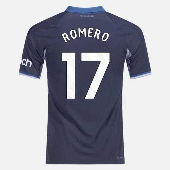 2023/2024 Cristian Romero Away #17 Men's Soccer Jersey