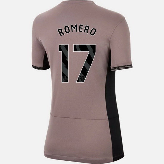 2023/2024 Cristian Romero Third #17 Women's Soccer Jersey
