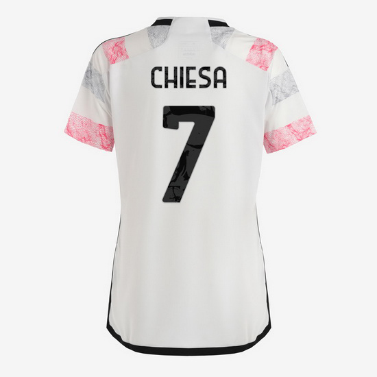 2023/2024 Federico Chiesa Away #7 Women's Soccer Jersey