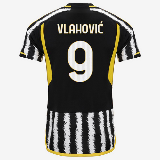 2023/2024 Dusan Vlahovic Home #9 Men's Soccer Jersey