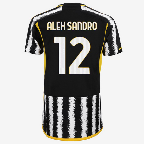 2023/2024 Alex Sandro Home #12 Women's Soccer Jersey