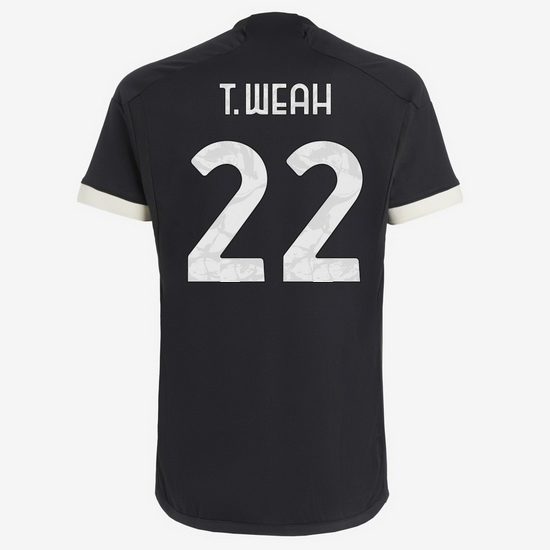 2023/2024 Timothy Weah Third #22 Men's Soccer Jersey