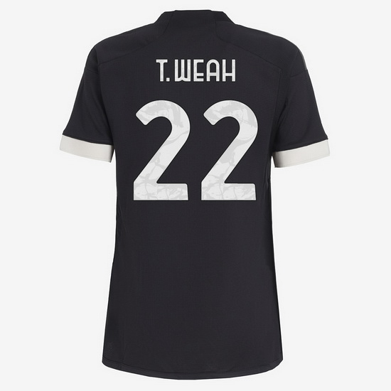 2023/2024 Timothy Weah Third #22 Women's Soccer Jersey - Click Image to Close