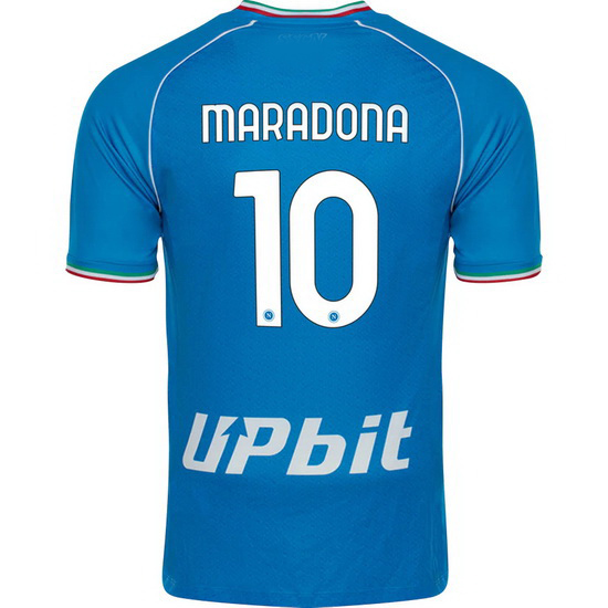 2023/2024 Diego Maradona Home #10 Men's Soccer Jersey - Click Image to Close