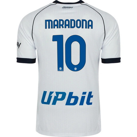 2023/2024 Diego Maradona Away #10 Men's Soccer Jersey