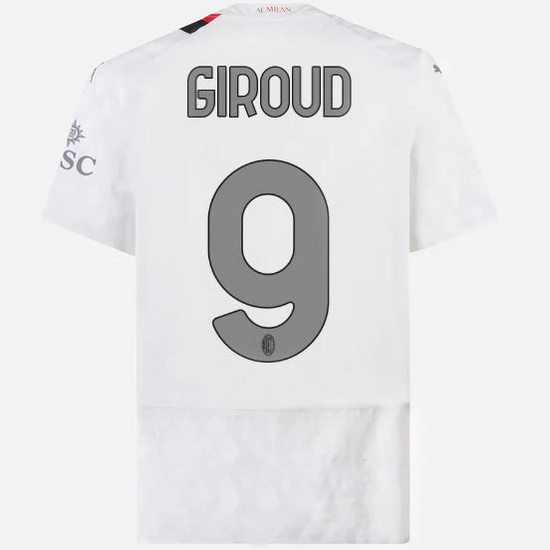 2023/2024 Olivier Giroud Away #9 Men's Soccer Jersey