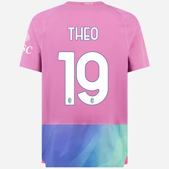 2023/2024 Theo Hernandez Third #19 Men's Soccer Jersey - Click Image to Close