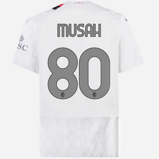 2023/2024 Yunus Musah Away #80 Men's Soccer Jersey - Click Image to Close