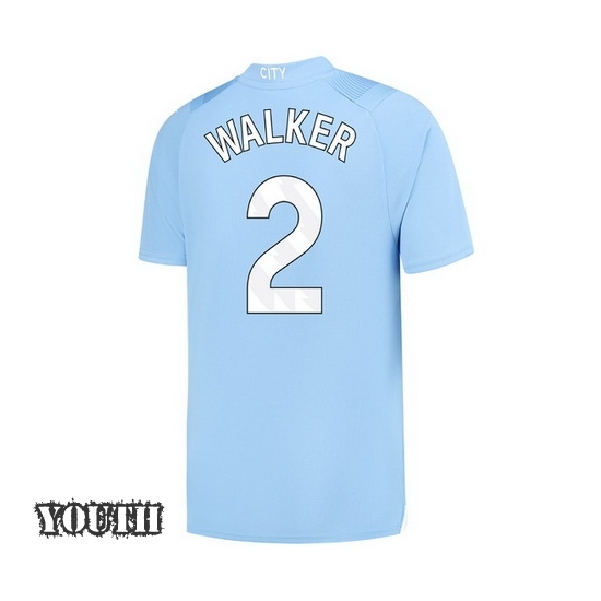 2023/2024 Youth Kyle Walker Home #2 Soccer Jersey