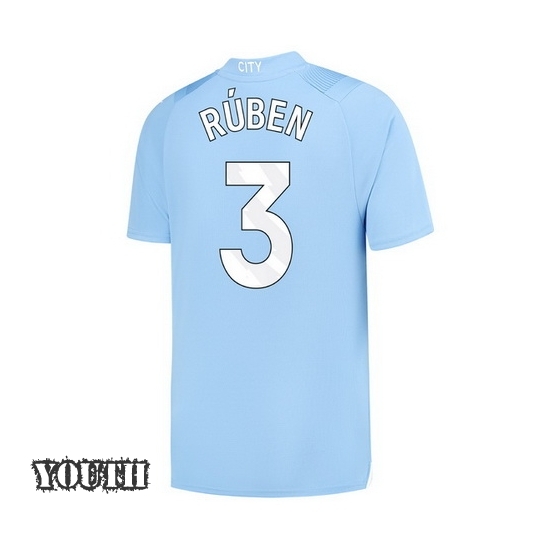 2023/2024 Youth Ruben Dias Home #3 Soccer Jersey