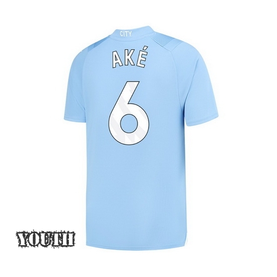 2023/2024 Youth Nathan Ake Home #6 Soccer Jersey