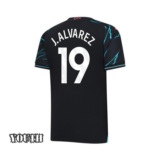 2023/2024 Youth Julian Alvarez Third #19 Soccer Jersey