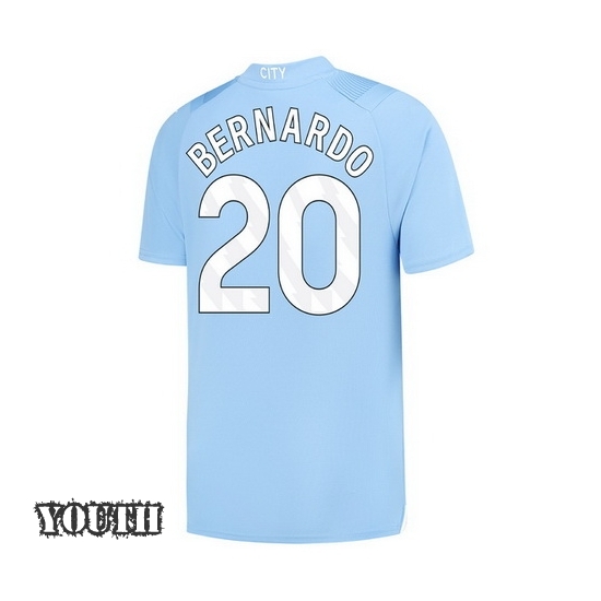 2023/2024 Youth Bernardo Silva Home #20 Soccer Jersey