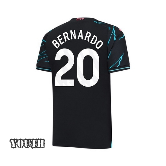 2023/2024 Youth Bernardo Silva Third #20 Soccer Jersey