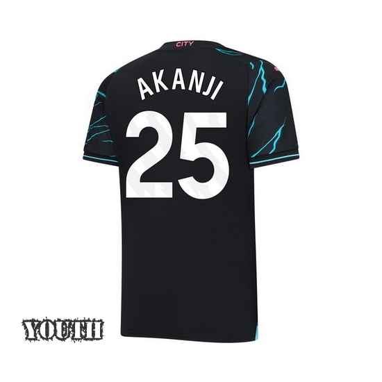 2023/2024 Youth Manuel Akanji Third #25 Soccer Jersey