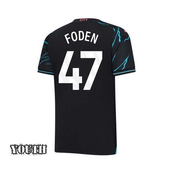 2023/2024 Youth Phil Foden Third #47 Soccer Jersey