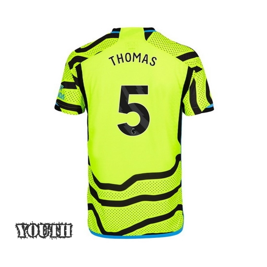 2023/2024 Thomas Partey Away #5 Youth Soccer Jersey