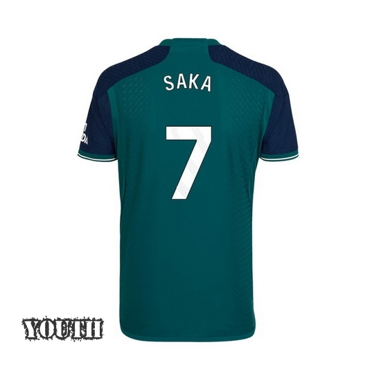 2023/2024 Youth Bukayo Saka Third #7 Soccer Jersey