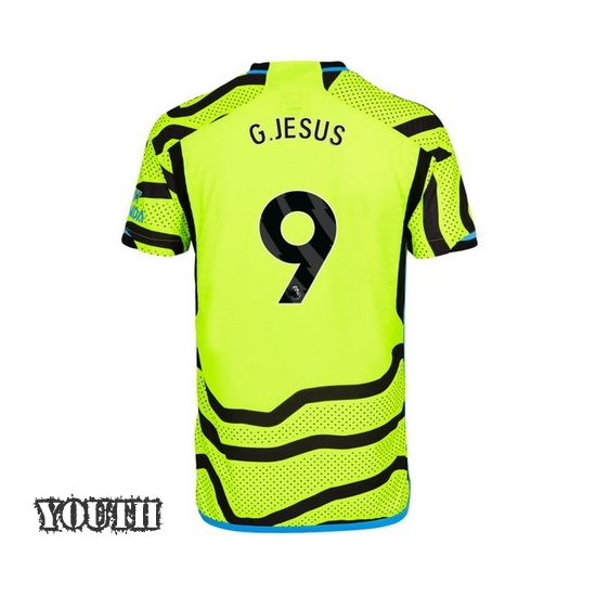 2023/2024 Gabriel Jesus Away #9 Youth Soccer Jersey