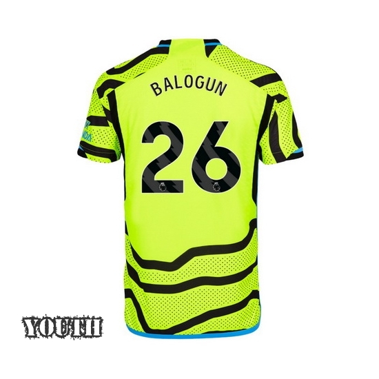 2023/2024 Folarin Balogun Away #26 Youth Soccer Jersey