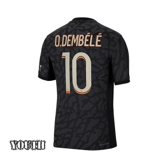 2023/2024 Youth Ousmane Dembele Third #10 Soccer Jersey
