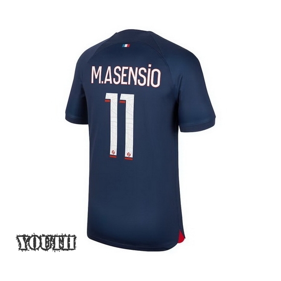 2023/2024 Youth Marco Asensio Home #11 Soccer Jersey