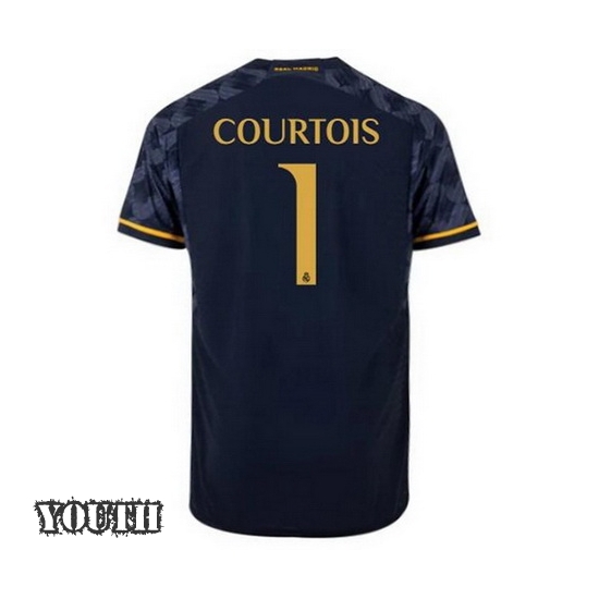 2023/2024 Thibaut Courtois Away #1 Youth Soccer Jersey