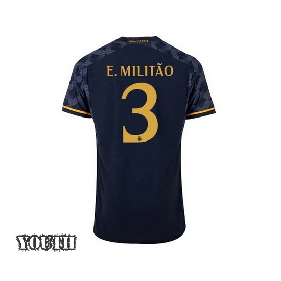 2023/2024 Eder Militao Away #3 Youth Soccer Jersey
