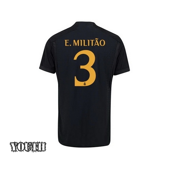 2023/2024 Youth Eder Militao Third #3 Soccer Jersey