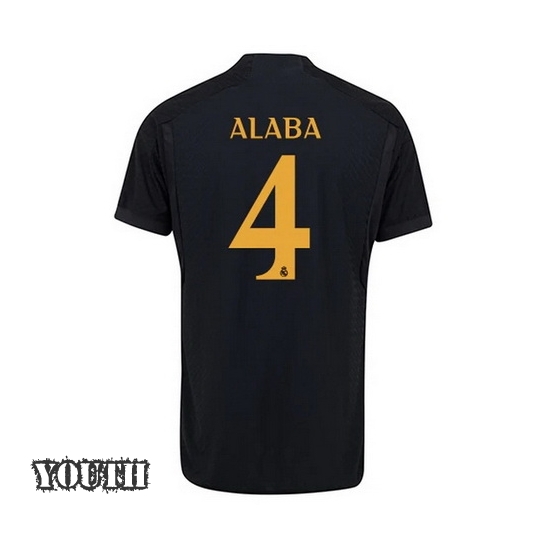 2023/2024 Youth David Alaba Third #4 Soccer Jersey