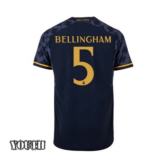 2023/2024 Jude Bellingham Away #5 Youth Soccer Jersey