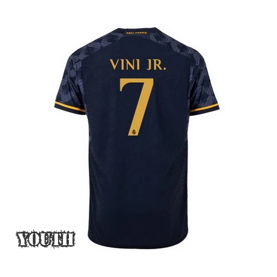 2023/2024 Vinicius Junior Away #7 Youth Soccer Jersey