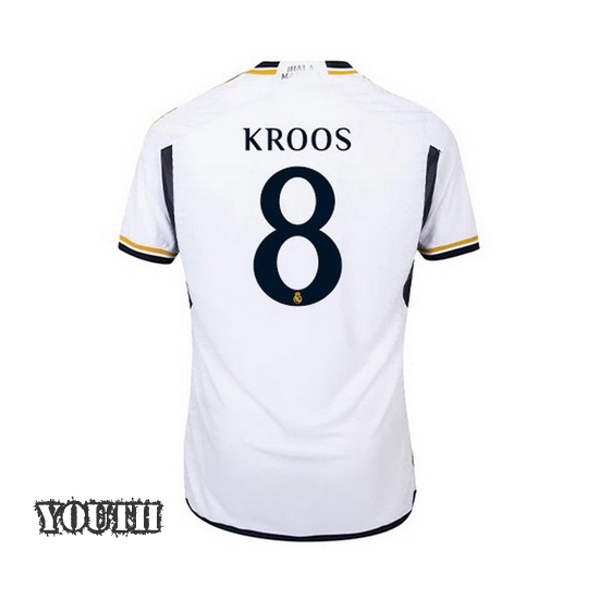 2023/2024 Youth Toni Kroos Home #8 Soccer Jersey