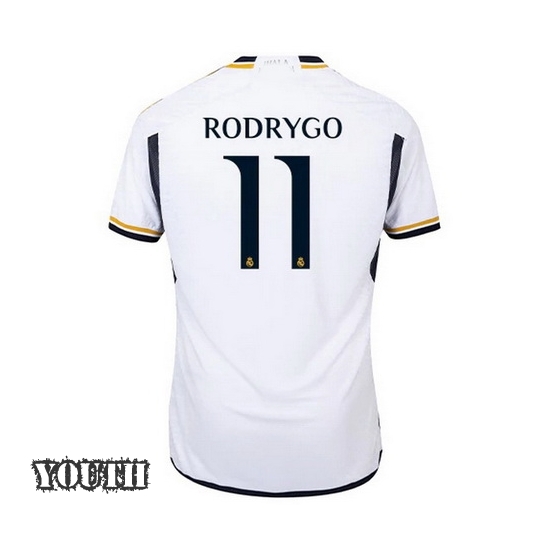 2023/2024 Youth Rodrygo Home #11 Soccer Jersey