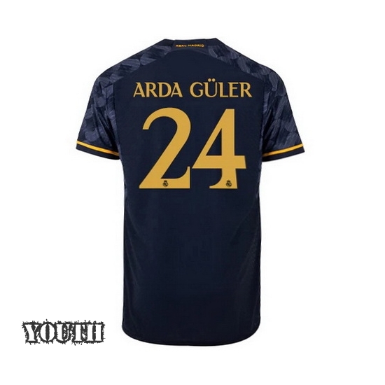 2023/2024 Arda Guler Away #24 Youth Soccer Jersey