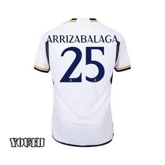 2023/2024 Youth Kepa Arrizabalaga Home #25 Soccer Jersey