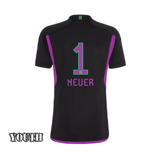 2023/2024 Manuel Neuer Away #1 Youth Soccer Jersey