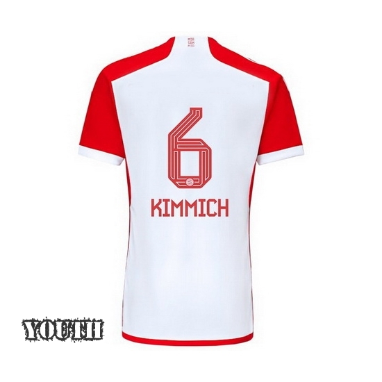 2023/2024 Youth Joshua Kimmich Home #6 Soccer Jersey