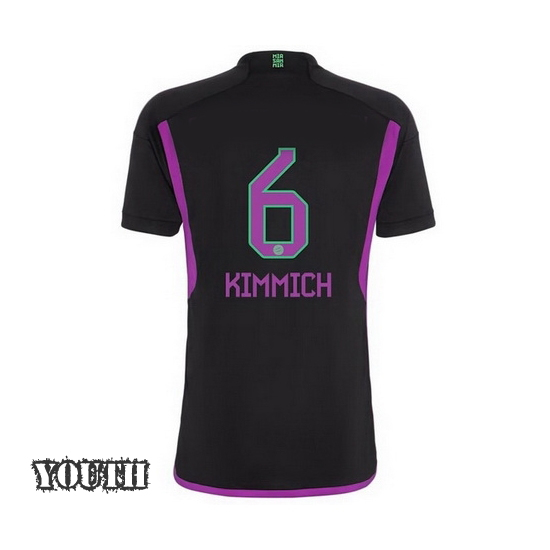 2023/2024 Joshua Kimmich Away #6 Youth Soccer Jersey
